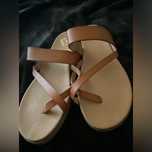 Brown sandals